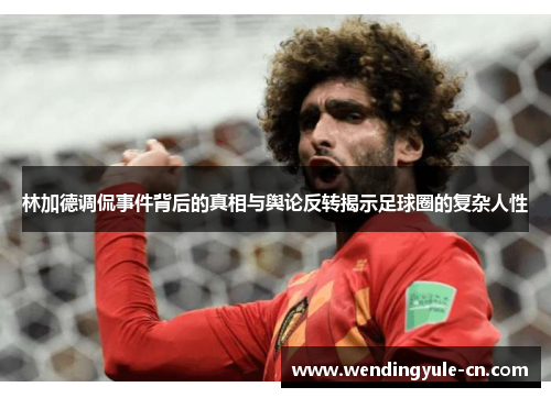 林加德调侃事件背后的真相与舆论反转揭示足球圈的复杂人性